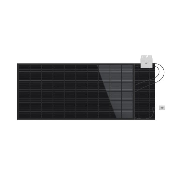 EET Solaranlage LightMate+ ohne Montage  Photovoltaiksystem 600W mit Schuko-Kabel