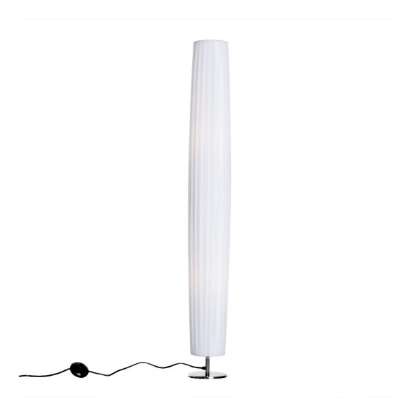 HOMCOM Stehleuchte weiß 15 x 120 cm (ØxH)   Wohnzimmerlampe Standleuchte Stehlampe Lampe