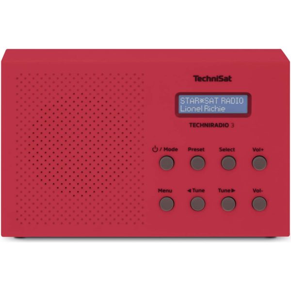 TechniSat TECHNIRADIO 3 kompaktes/portables Gerät mit DAB+ oder klassischem UKW