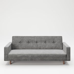 PLAYBOY - Sofa "SHIRLEY" gepolsterte Couch mit Bettfunktion
