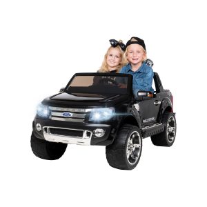 Kinder-Elektroauto Ford Ranger Lizenziert - 2 x 45 Watt Motors (Schwarz)