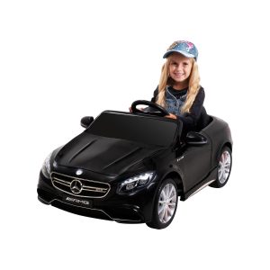 Kinder-Elektroauto Mercedes AMG S63 Lizenziert (Schwarz)
