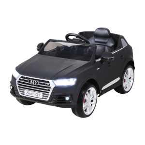 Kinder-Elektroauto Audi Q7 4M Lizenziert (Schwarz Matt)