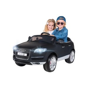 Kinder-Elektroauto Audi Q7 4L Lizenziert lackiert (Matt/Schwarz)