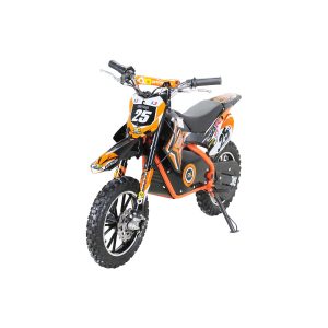 Kinder Mini Elektro Crossbike "Gepard" 500 Watt verstärkte Gabel 36Volt (Orange)