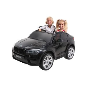 Kinder-Elektroauto BMW X6M  F16 XXL Zweisitzer Lizenziert (Schwarz)