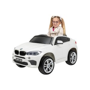 Kinder-Elektroauto BMW X6M F16 Lizenziert (Weiß)