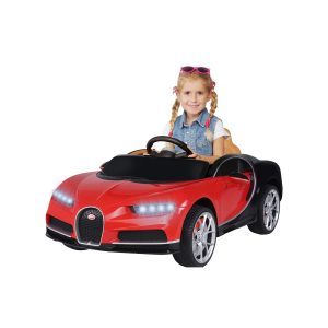 Kinder-Elektroauto Bugatti Chiron Lizenziert (Rot)