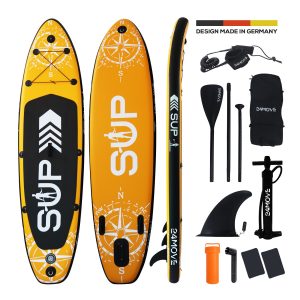 24MOVE® Standup Paddle SUP Board Set ORANGE 305