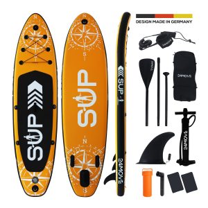 24MOVE® Standup Paddle SUP Board Set ORANGE 320