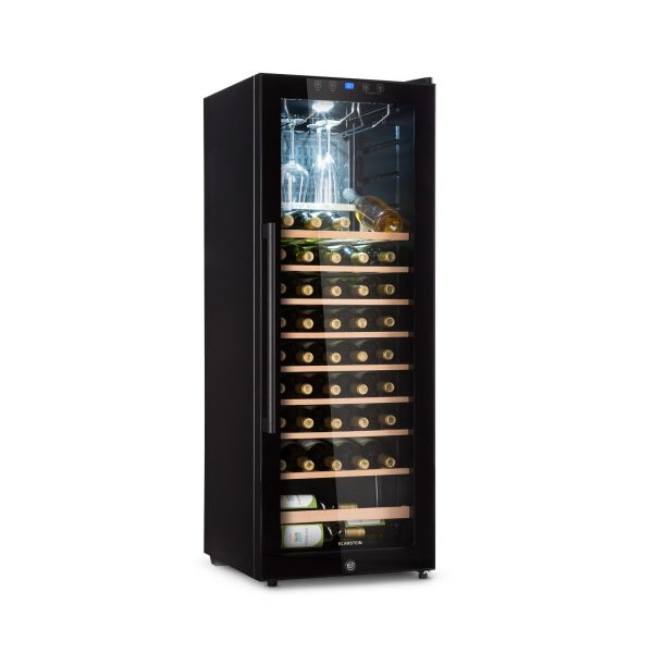 Barossa 40 Duo Weinkühlschrank 2 Zonen 41 Flaschen Glastür Touch LED