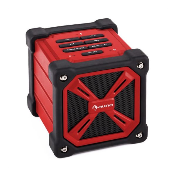 TRK-861 Bluetooth-Lautsprecher mobil Akku Outdoor rot