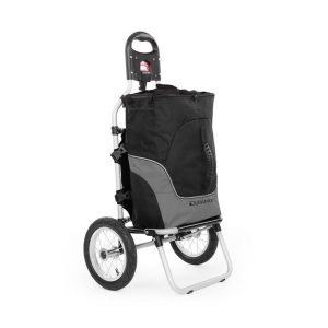 Carry Grey Fahrradanhänger Handwagen max Traglast 20kg schwarz/grau