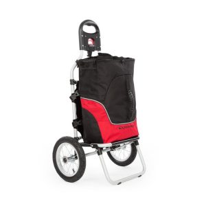 Carry Red Fahrradanhänger Handwagen max Traglast 20 kg schwarz/rot