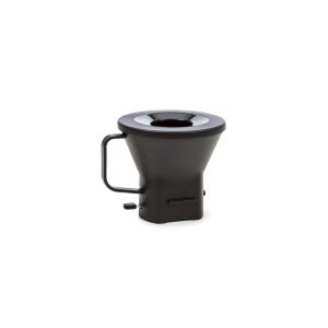 Grande Gusto Ersatz-Kaffeefilterhalterung mit Deckel BPA-frei schwarz
