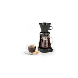 craft coffee Waage Timer Glaskanne Filteraufsatz 600ml schwarz/weiß