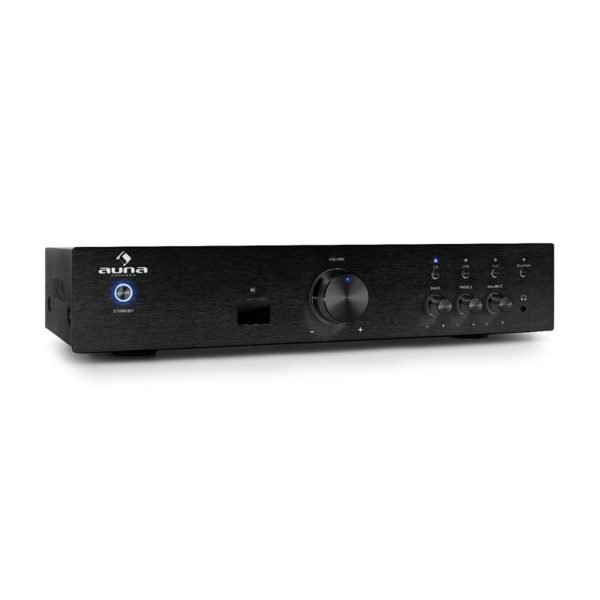 AV2-CD508BT HiFi-Verstärker 600Wmax. AUX Bluetooth silber