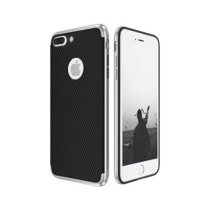 Apple iPhone 5 / 5s / SE Hülle Case Handy Cover Schutz Tasche Schutzhülle Silber