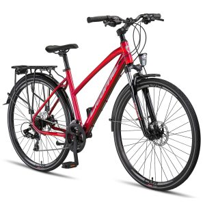 Licorne Bike Premium Touring Trekking Bike in 28 Zoll - Fahrrad für Jungen
