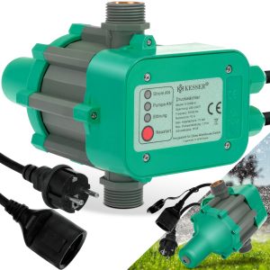 KESSER® Druckschalter Druckwächter Pumpensteuerung Gartenbewässerung mit Kabel