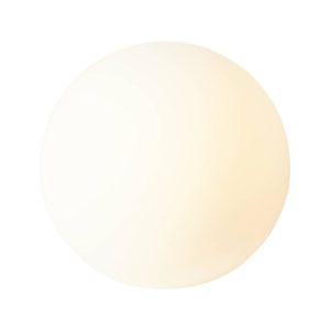 BRILLIANT Lampe Garden Außen-Lichtkugel 30cm weiß   1x A60