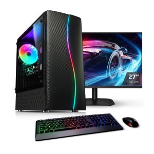 PC Set Gaming mit TFT Raptor V AMD Ryzen 5 5500