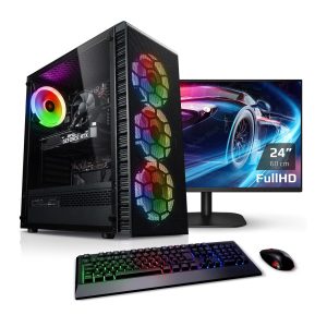 PC Set mit TFT Starter AMD Ryzen 5 4600G