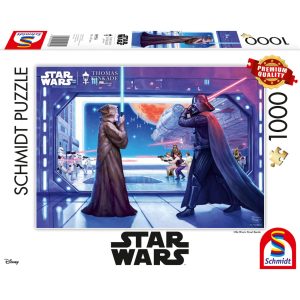 Schmidt Spiele Puzzle Disney Star Wars Obi Wans letzter Kampf 1000 Teile