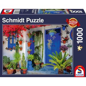 Schmidt Spiele Puzzle Mediterrane Haustür 1000 Teile