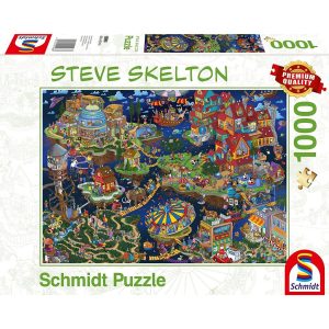 Schmidt Spiele Puzzle Verrückte Welt 1000 Teile