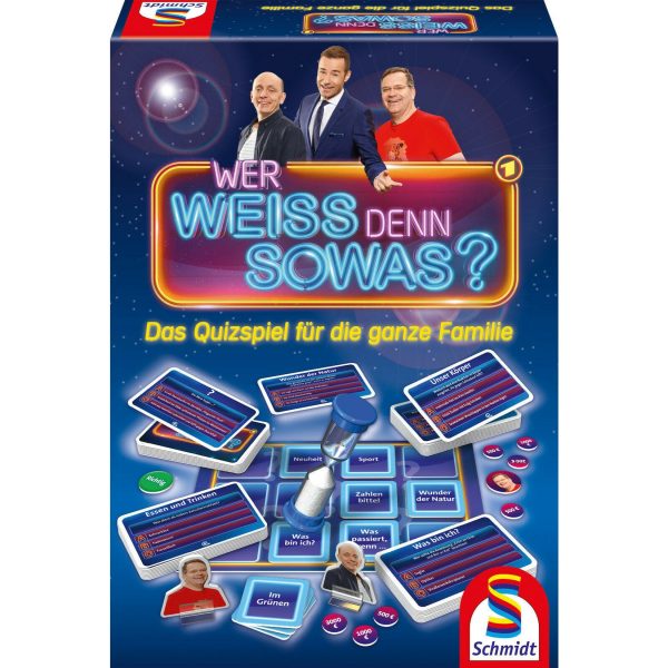 Schmidt Spiele Wer weiss denn sowas - Quiz - Brettspiel