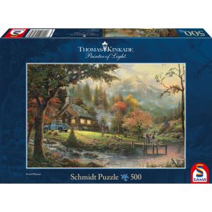 Schmidt Spiele Puzzle Idylle am Fluss 500 Teile