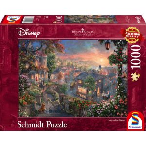 Schmidt Spiele Puzzle Disney Susi und Strolch 1000 Teile