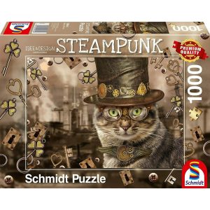 Schmidt Spiele Puzzle Steampunk Katze 1000 Teile