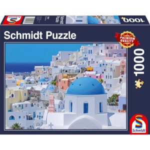 Schmidt Spiele Puzzle Santorini Kykladische Inseln 1000 Teile