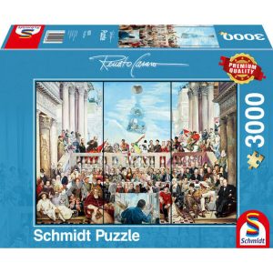 Schmidt Spiele Puzzle So vergeht der Ruhm der Zeit 3000 Teile