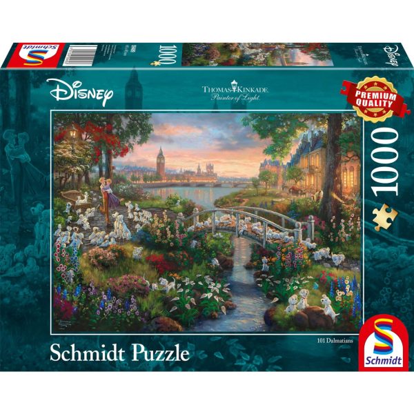 Schmidt Spiele Puzzle Disney 101 Dalmatiner 1000 Teile