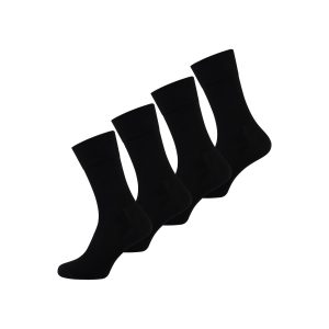 NUR DER Herren Basicsocken Weich & Haltbar Komfort 4er Pack