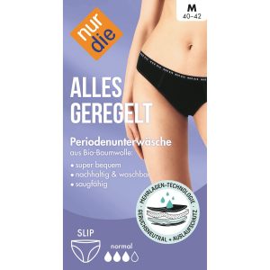 NUR DIE Damen Periodenunterwäsche Alles Geregelt Slip normal