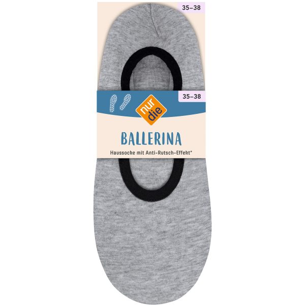 NUR DIE Damen Freizeitsocken Ballerina 1er Pack