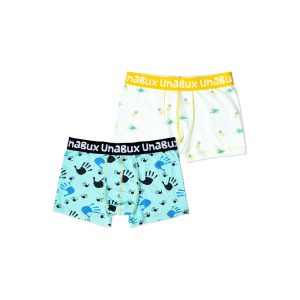 UnaBux Herren Boxer Briefs FIVE FINGERS Mix 2er Pack