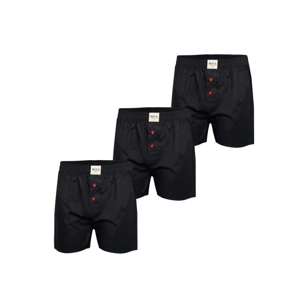 Phil & Co. Berlin Herren Boxer Uni 3er Pack