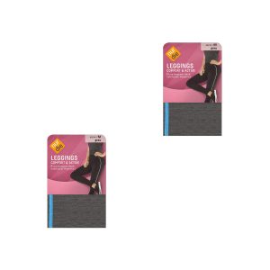 NUR DIE Damen Leggings Comfort & Active 2er Pack