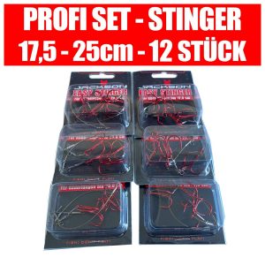 Jackson Stinger Set - Gummifisch Zubehör Angelset. Für Köderlänge 17