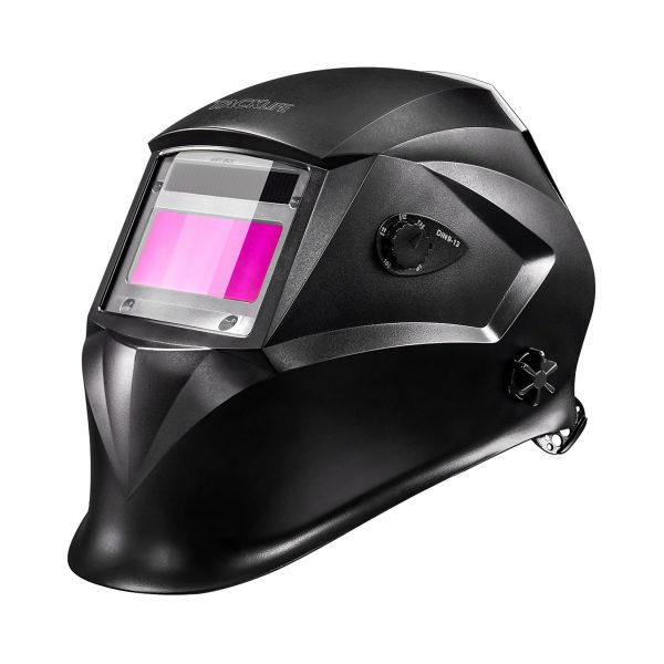 Tacklife PAH01D Schweißhelm mit unabhängigen Schattenfiltersensoren schwarz