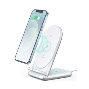 AUKEY LC-A2-Whi Aircore Series 2-in-1 Wireless Charging Stand