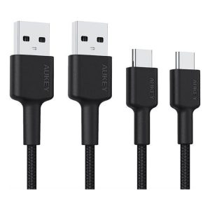 AUKEY CB-CMD29 USB Kabel 2m USB 2.0 USB A Kabel auf USB C  für Samsung Galaxy Note