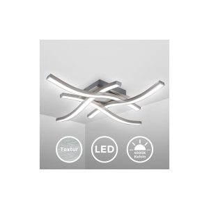 LED Design Deckenlampe modern Alu 17 Watt