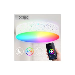 LED WIFI Deckenleuchte Stoff Smart RGB CCT 30W