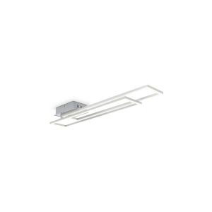 LED Deckenleuchte schwenkbar warmweiß chrom 40W